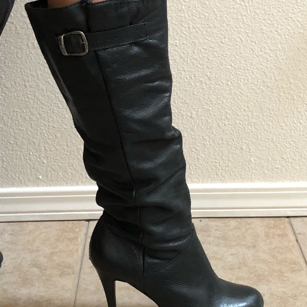 Cathie Jean Stiletto Knee High Boots - Picture 3 of 8